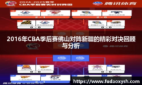 2016年CBA季后赛佛山对阵新疆的精彩对决回顾与分析