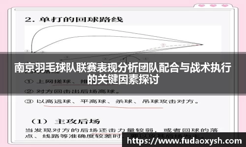 南京羽毛球队联赛表现分析团队配合与战术执行的关键因素探讨