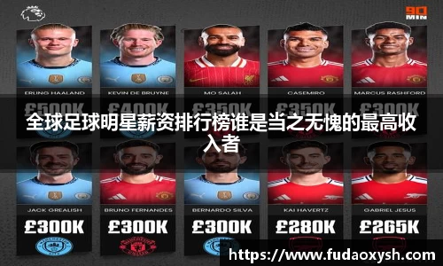 全球足球明星薪资排行榜谁是当之无愧的最高收入者